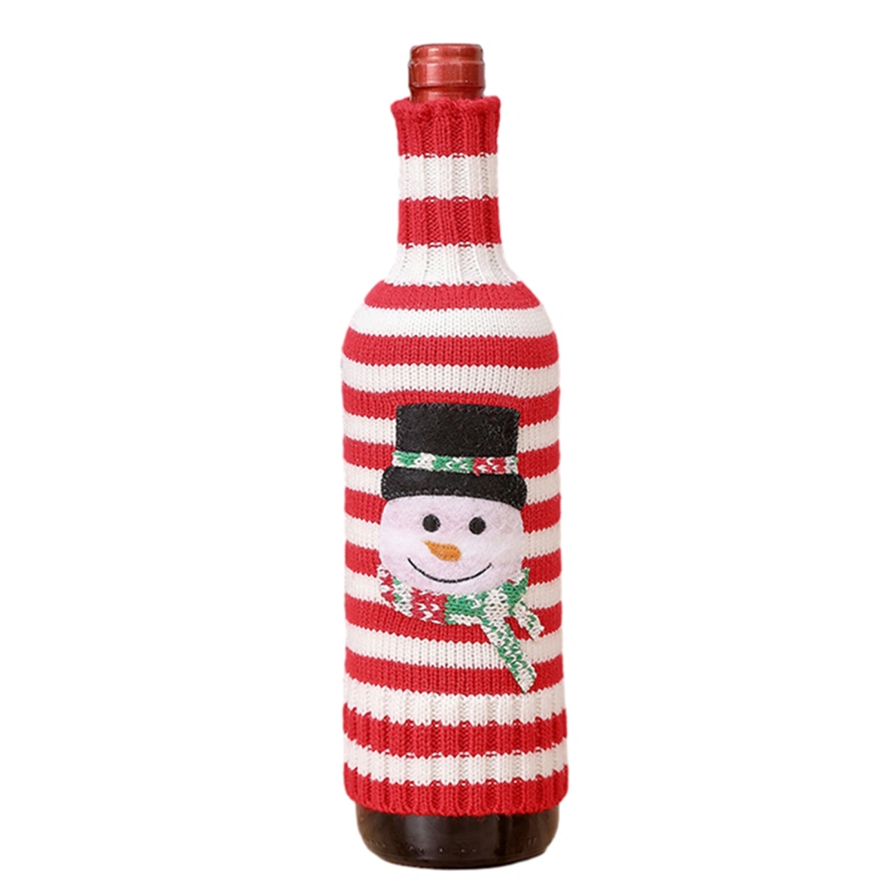 Cute Christmas Sweater Wine Bottle Cover Christmas Wine Sleeve