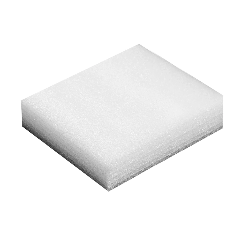 Dry Foam White Pearl Cotton Rectangle Foam Block Shockproof Packaging Foam For Wedding Birthday Party9x9x4.5 cm / 3.54x3.54x1.77 in