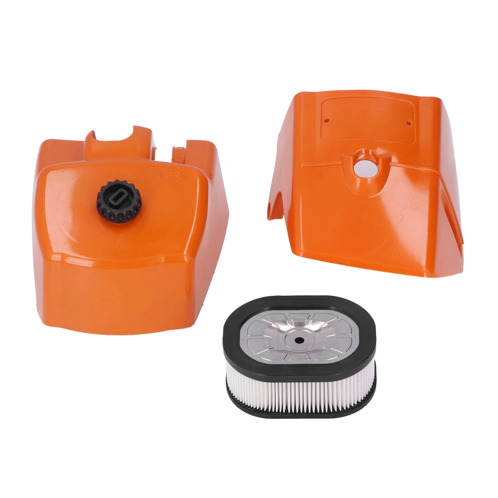 Air Filter with Cylinder Cover Set Plastic Replacement for Stihl 066 MS660 MS650 Chainsaw 000 120 1654