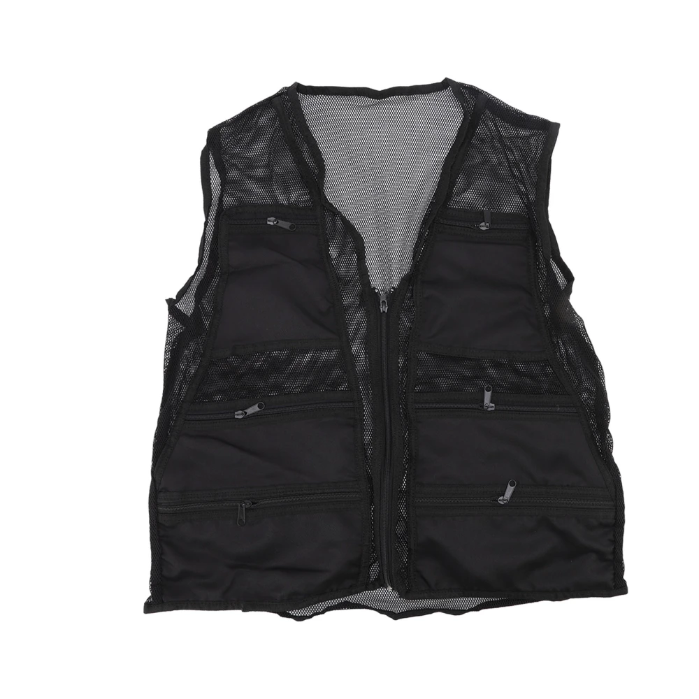 Fishing Vest Quick Dry Breathable Lightweight Outdoor Work Waistcoat with Multi Pockets