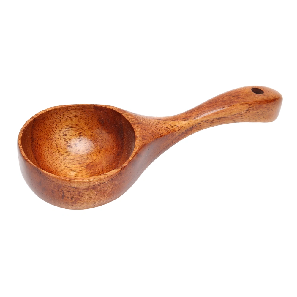 Wooden Porridge Spoon Comfortable Handle Smoother Surfaces Wooden Dipper Ladle for Home Kitchen Restaurant