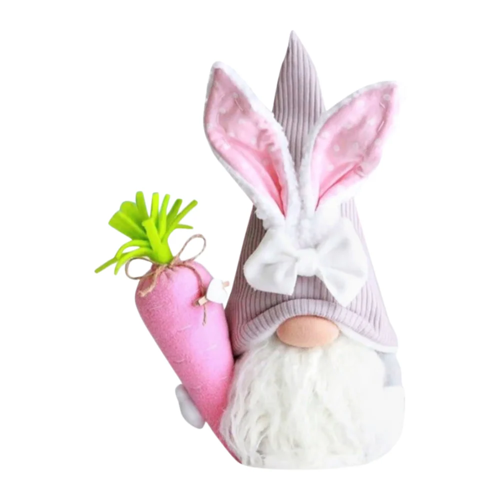 Easter Bunny Gnomes, Spring Gnomes Plush Handmade Rabbit Toys