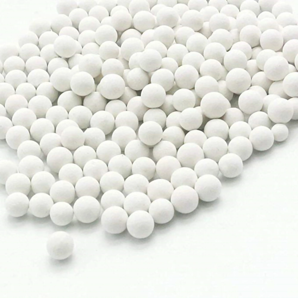 Shower Head Filter Ball Negative Ion Shower Stone Bead Ball Replacement Shower Head Bead for BathroomWhite 10g