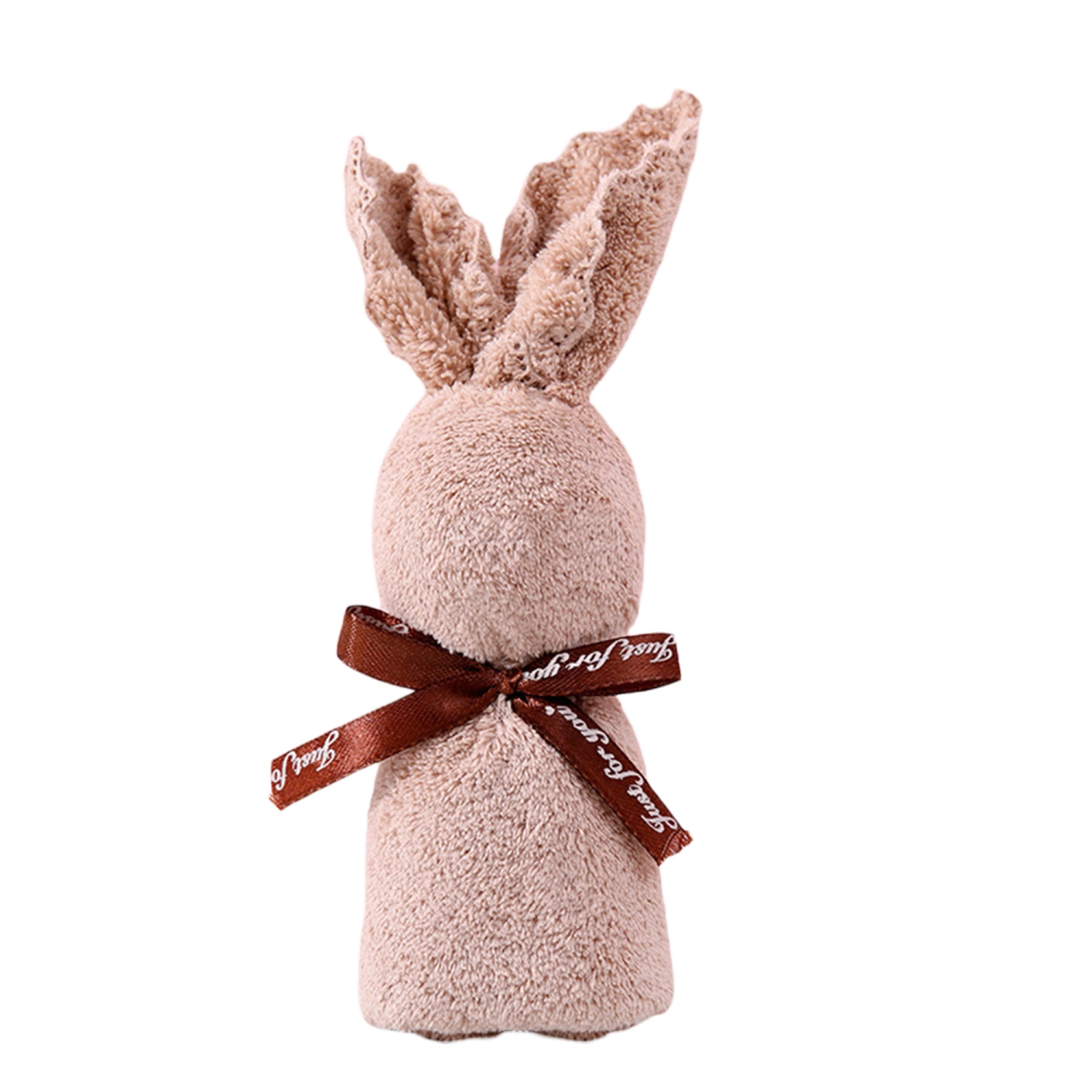 Rabbit Shape Hand Towel, Soft Coral Fleece Super Absorbent Towel Gift