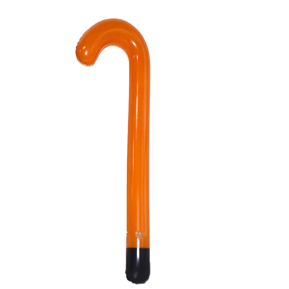 Christmas PVC Inflatable Crutches, Anti-leakage Nozzle Handrail Props