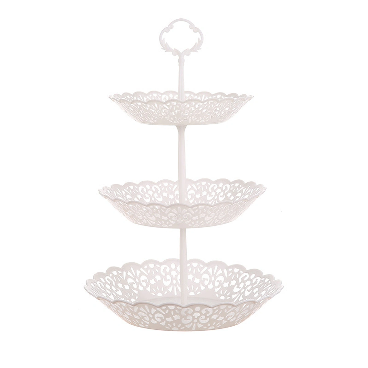 3-Tier Basket Holder Countertop Serving Tray Display Platter