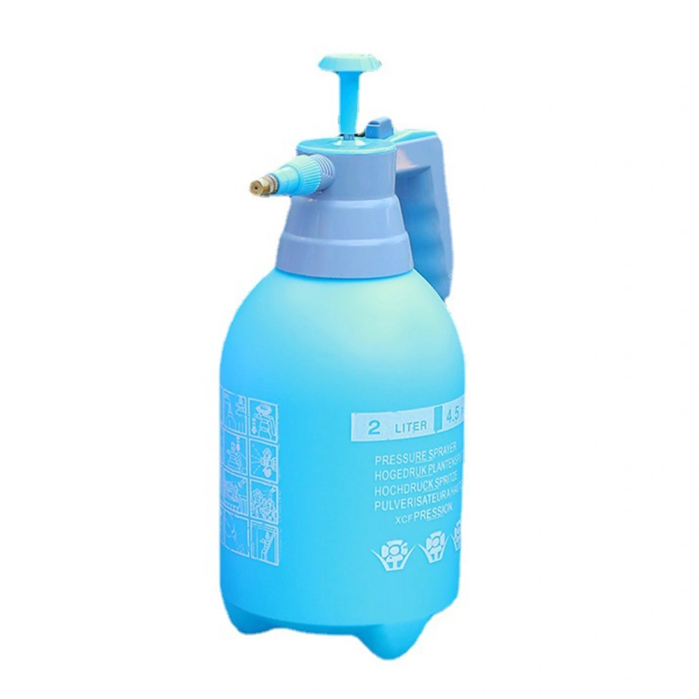 2L Spray Bottle Plastic Watering Pot High Air Pressure Thickened Water Sprayer for GardenBlue