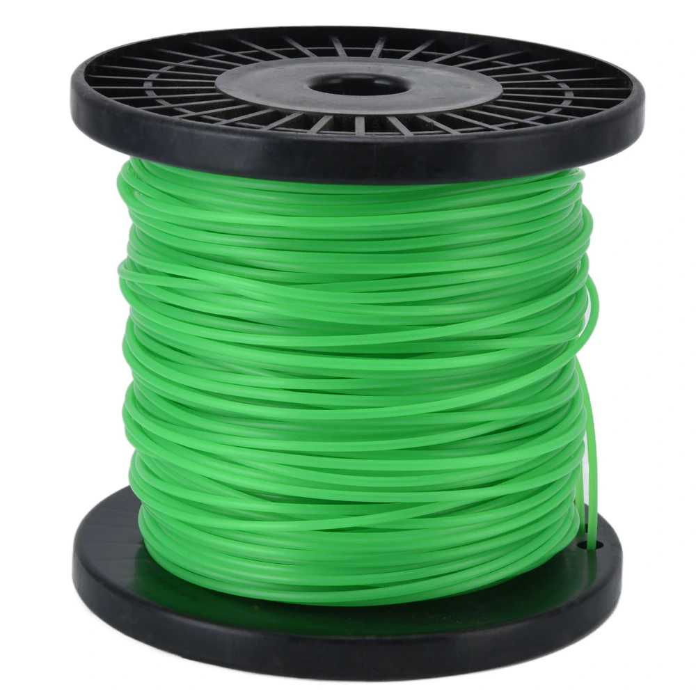 2mm String Trimmer Line Round Grass Trimmer Line Green Lawn Mower Line for Husqvarna 100m / 328.1ft