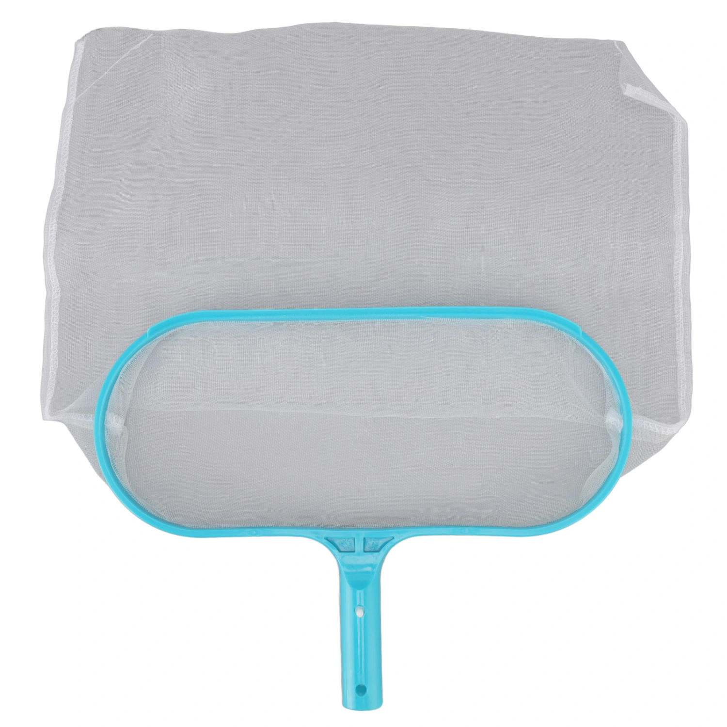 Pool Skimmer Net for Cleaning Swimming Pool Pond with Deep Fine Green Nylon Mesh Net Bag Fast Cleaning Easy Scoop Edge