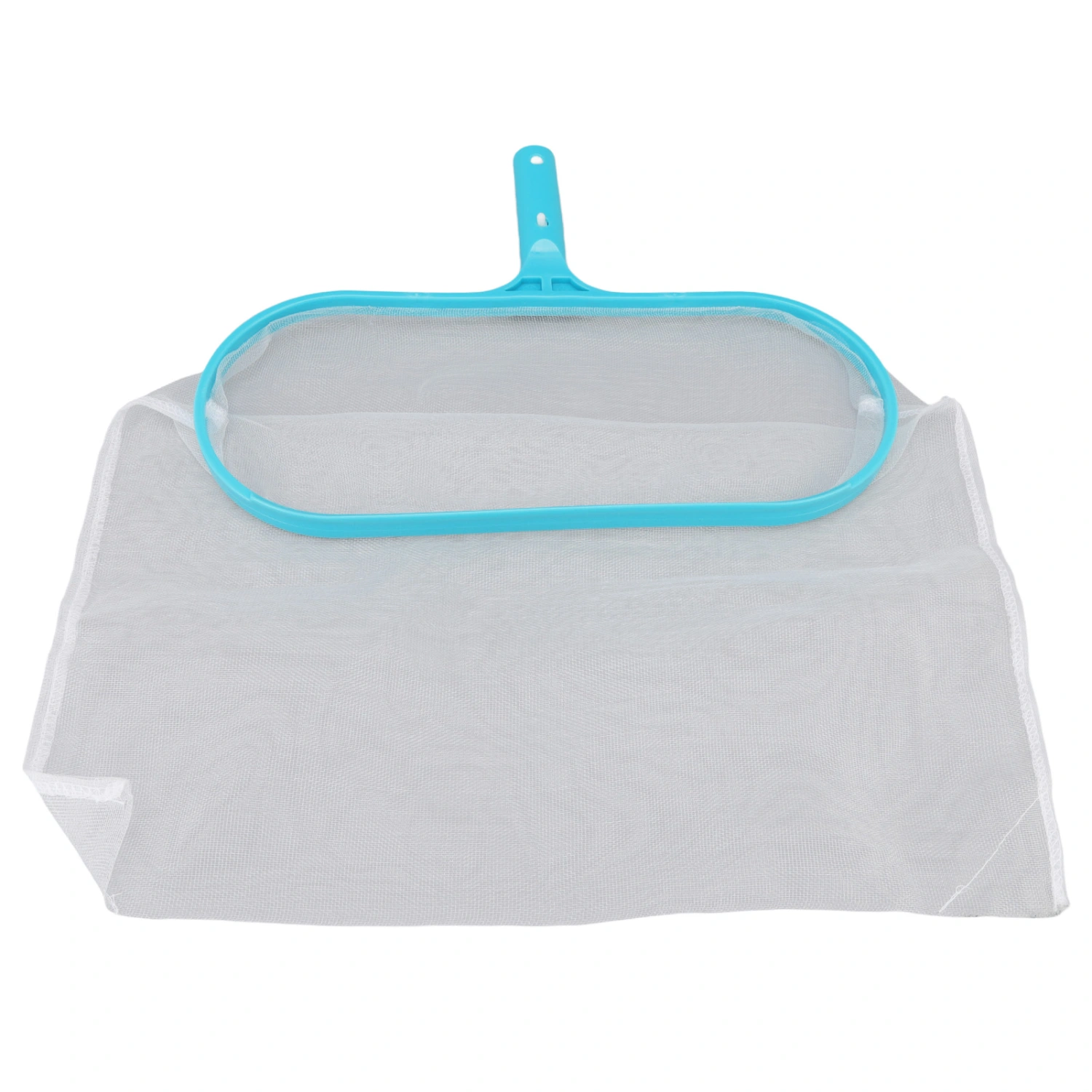 Pool Skimmer Net for Cleaning Swimming Pool Pond with Deep Fine Green Nylon Mesh Net Bag Fast Cleaning Easy Scoop Edge