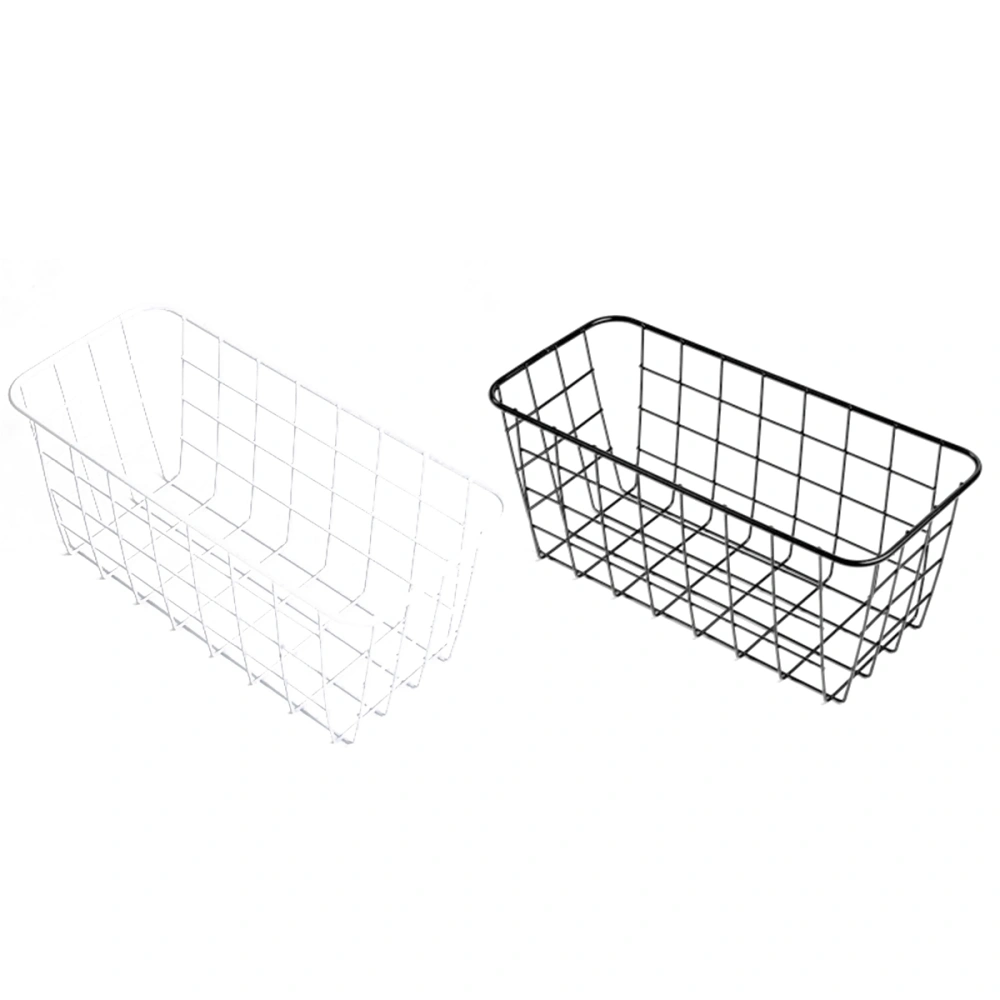 Rectangular Hollow Storage Basket Bathroom Kitchen Accessories