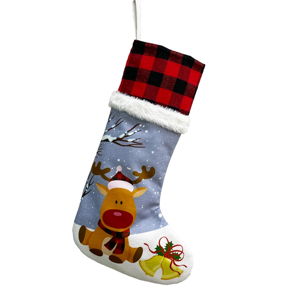 Christmas Stocking Creative Hanging Pendent Ornament Candy Holder 