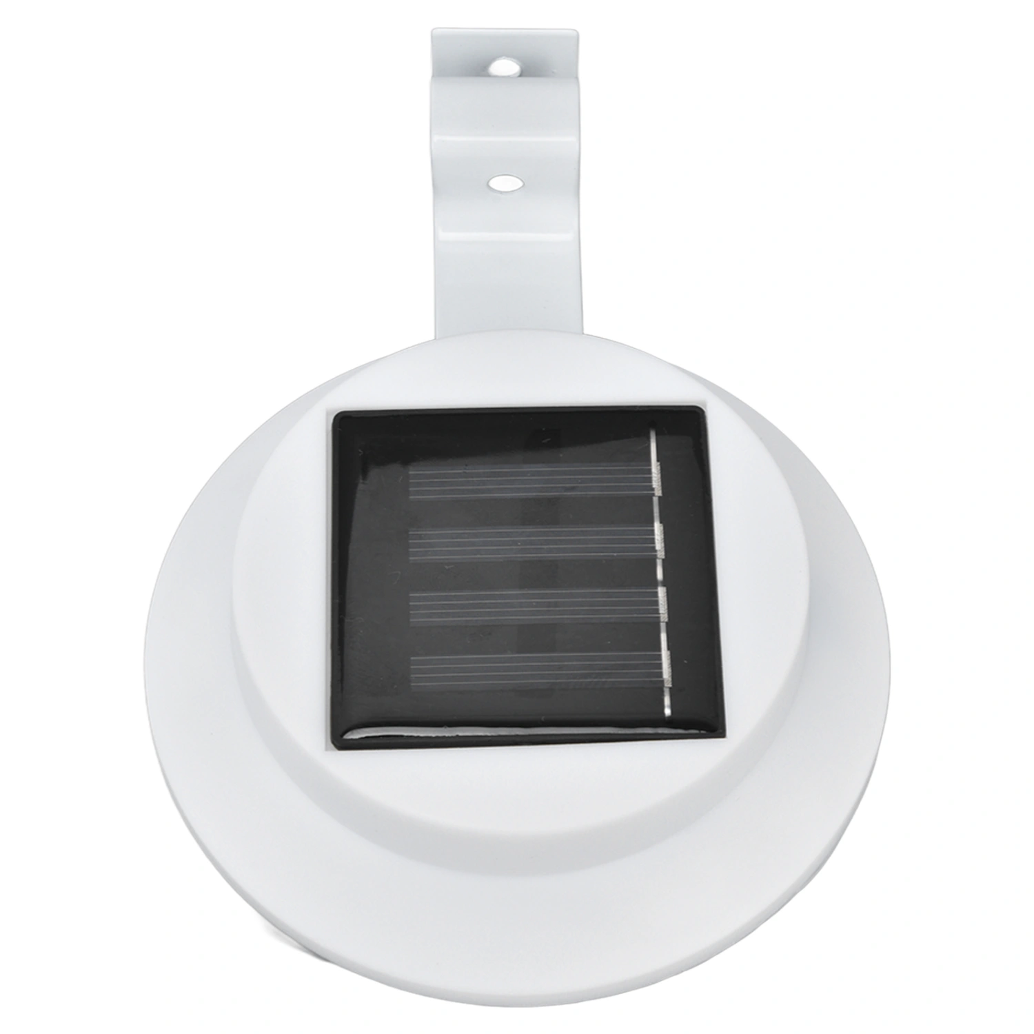 Solar Gutter Lights Outdoor 3 LED Waterproof Solar Deck Fence Lights for Stair Step Garden and Yard