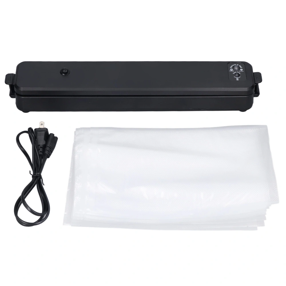 Vacuum Sealing Machine Vacuum Sealer Food Packing Machine for Household Kitchen US Plug 110‑240V