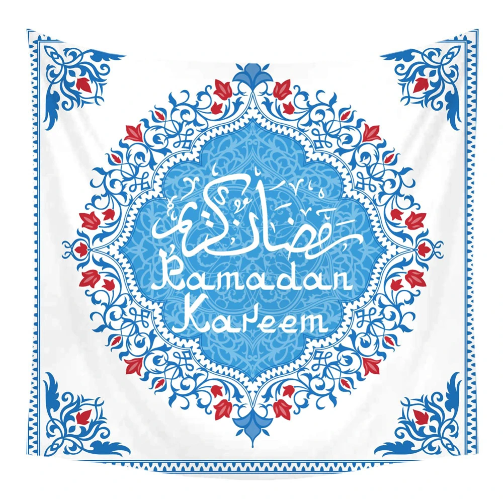 Eid Mubarak Decoration Tapestries Muslim Ramadan Decor Tablecloth