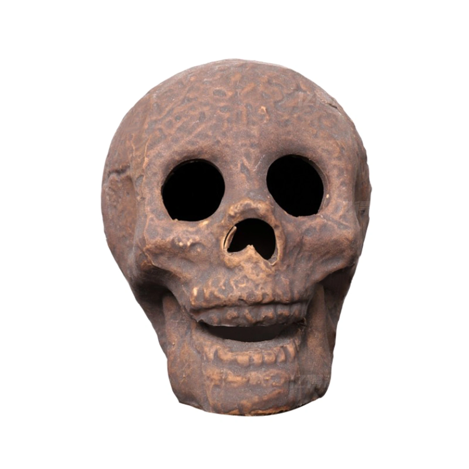 Halloween Skull, Ceramic Scary Flower Skull Heads Decor Ornament