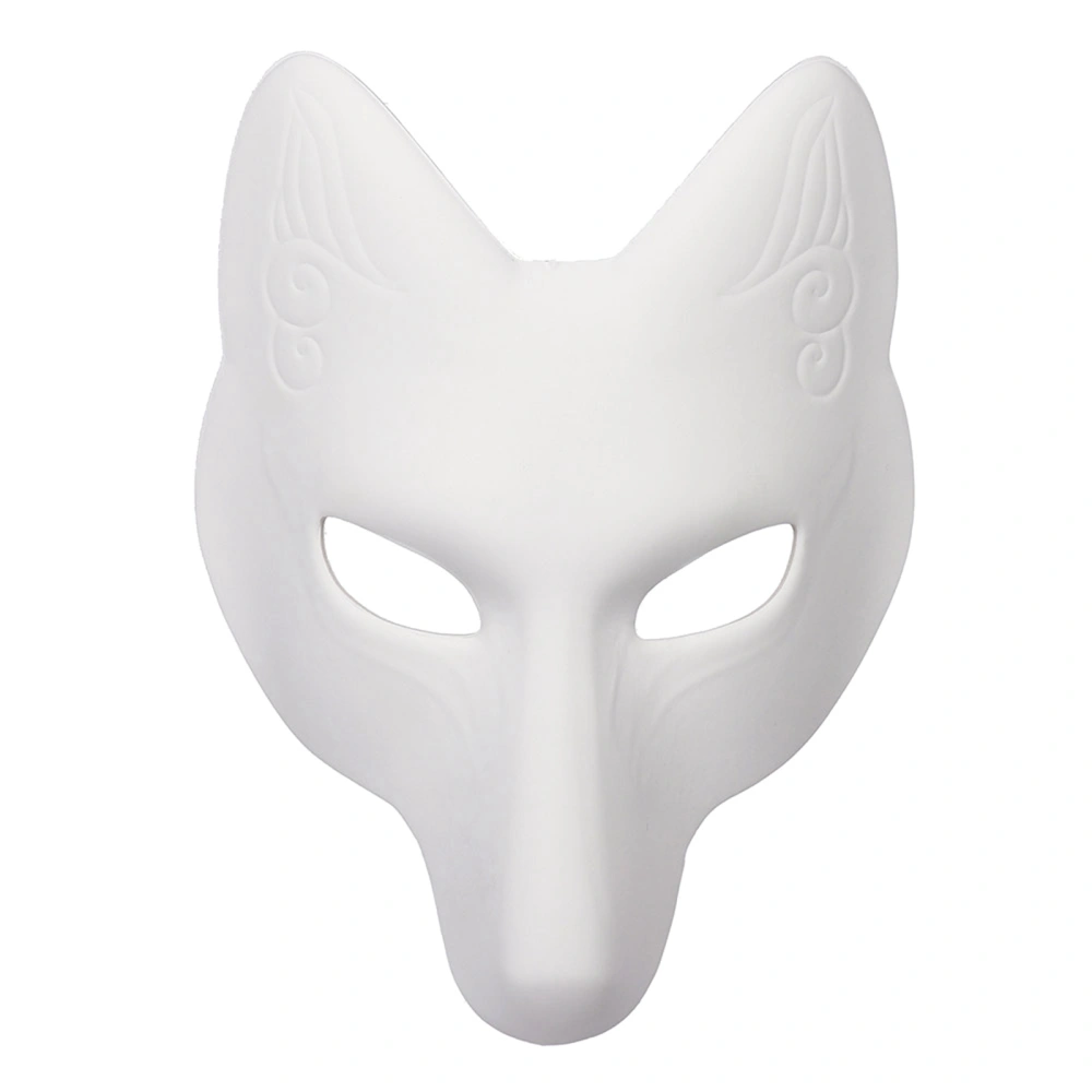 Fox Facewear, PU Leather Cool Halloween Cosplay Headwear Party Prop