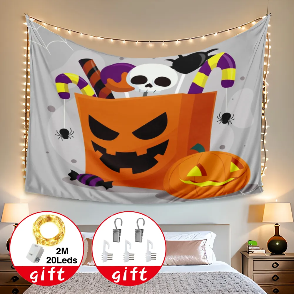 Halloween Decorative Tapestry, Wall Hanging Tapestry, for Bedroom Living Room Wall Decor ,#281