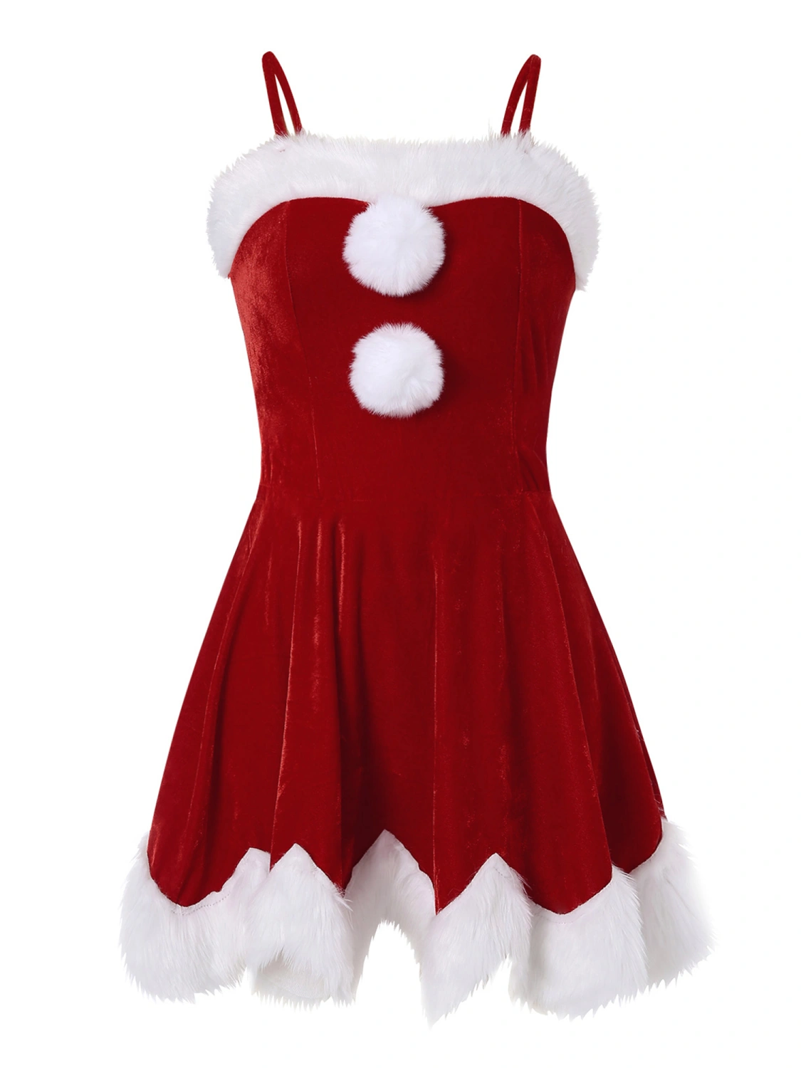 Santa Claus Costume Women's Santa Suit Christmas Fancy Dress Costume