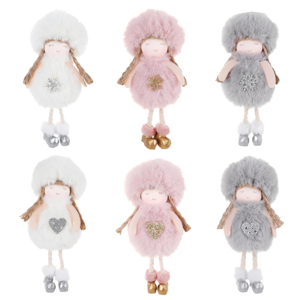 Christmas Tree Pendant Decorations Cute Angel Doll Xmas Gift