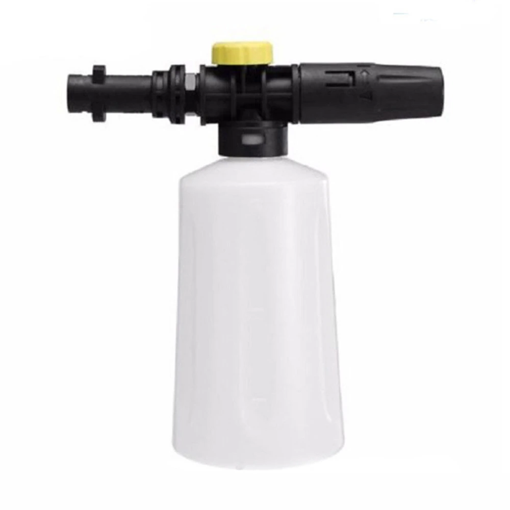 Foam Sprayer Bottle 750ml Capacity Plastic High Pressure Adjustable Clear Scale for Car Washing