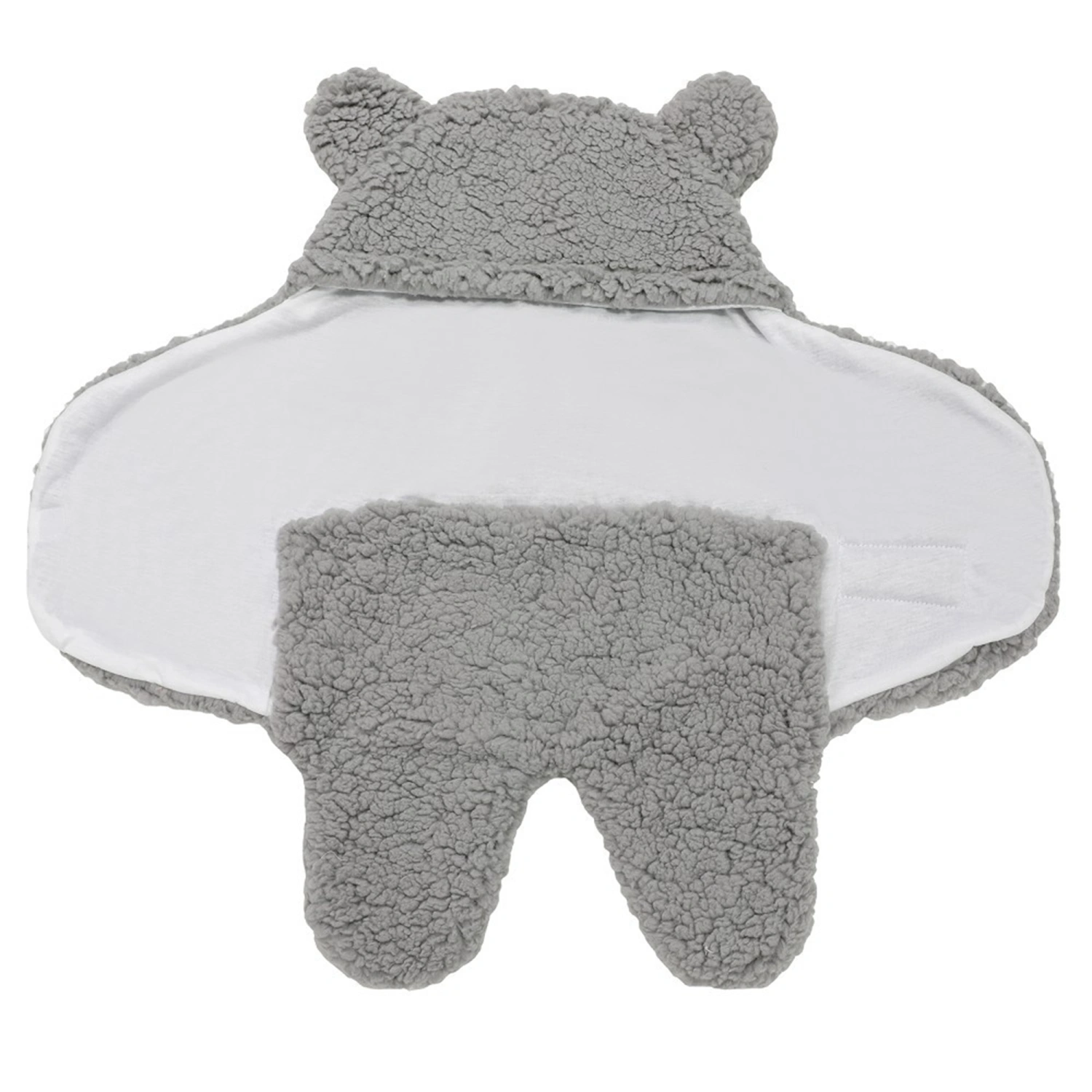 Baby Swaddling Sleeping Bag Adjustable Fasteners Hooded Wear