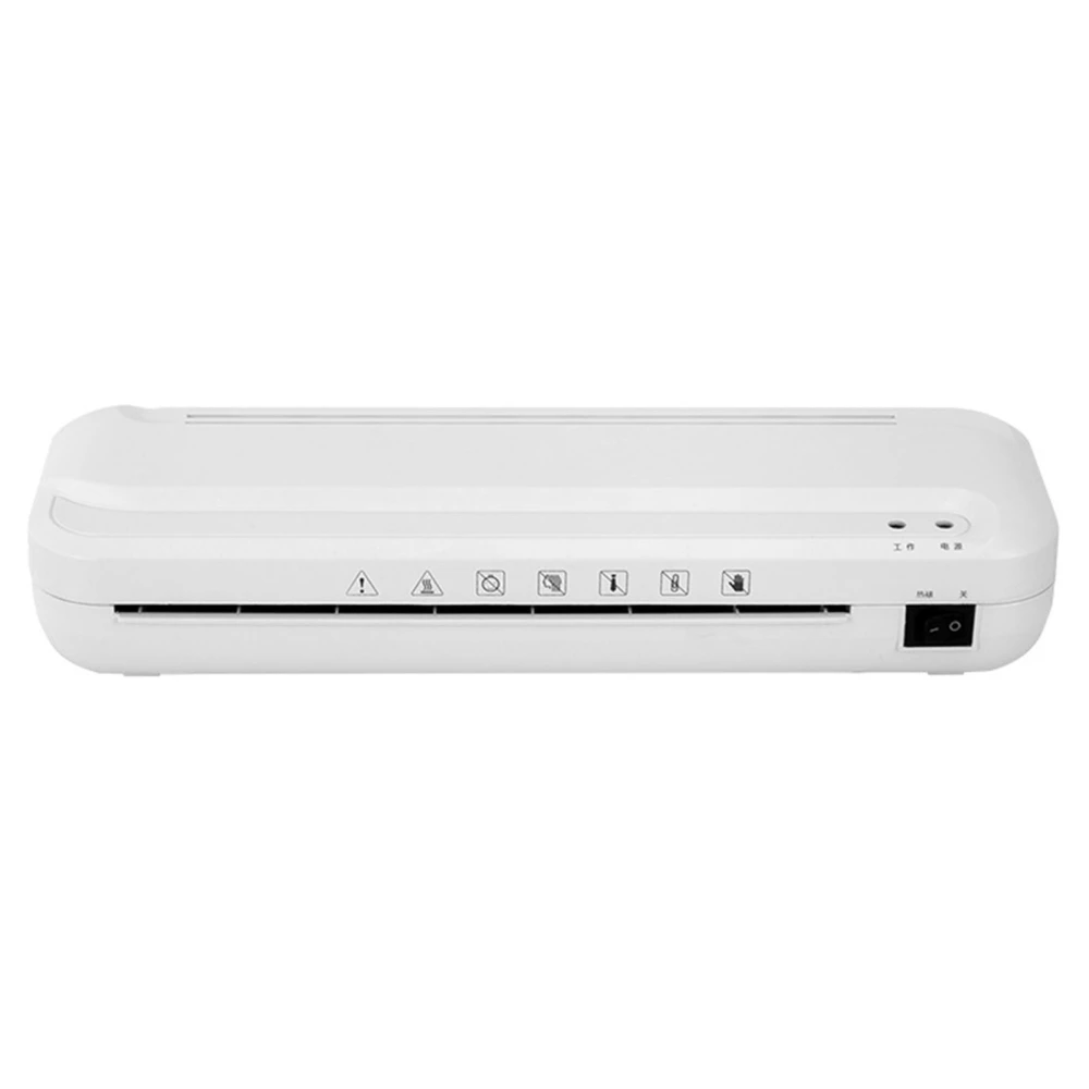 Portable Laminating Machine A4 Photo Document Desktop Thermal Laminator for Office Household