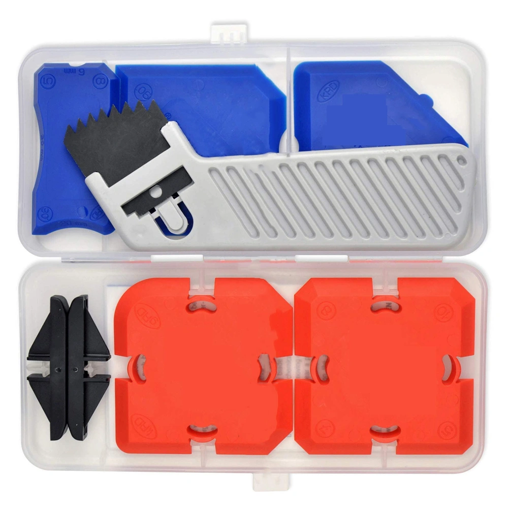 Caulking Tool Kit Plastic Grouting Scraper Sealant Finishing Knife Putty Glue Removal Tools