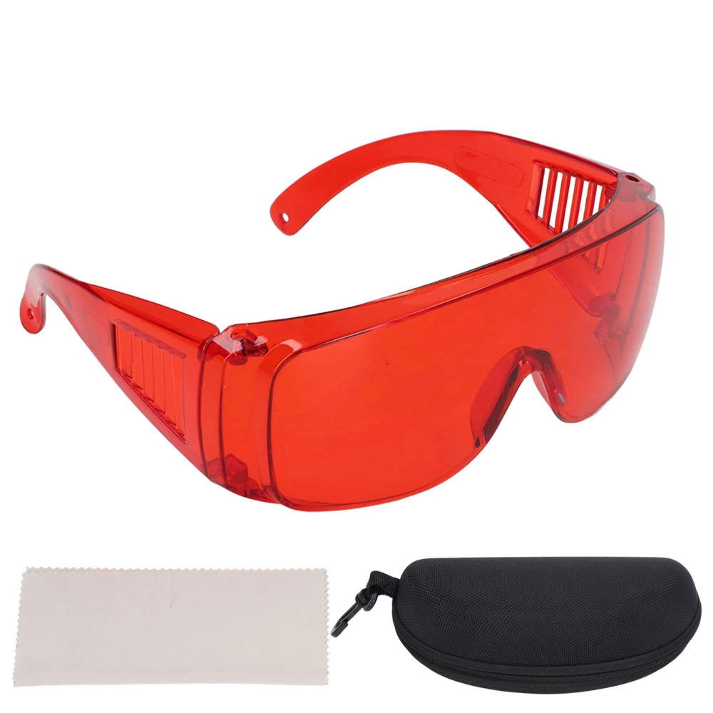 Laser Safety Glasses 180‑532nm Laser Strong Light Protection Red Eye Safety Goggles for Fiber Optic Technicians