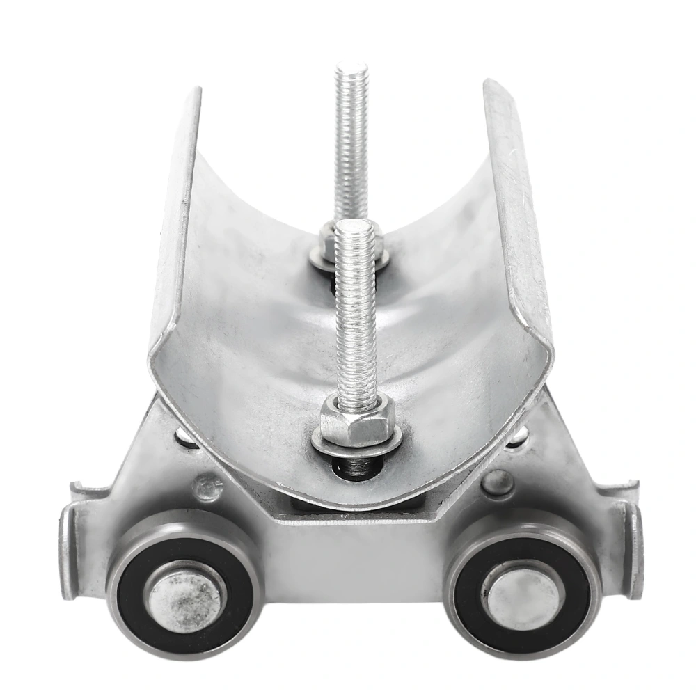 Stainless Steel Track Roller Wheel Trolley 24mm Pulley Diameter Cable Pulley Track Roller Wheel Trolley