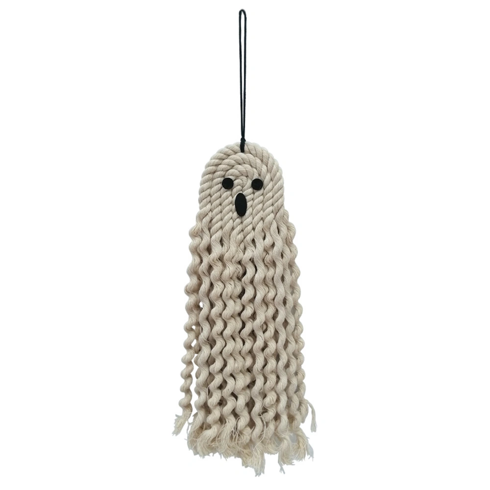 Halloween Hanging Ghost, Woven Decorative Hanging Ornament Gift