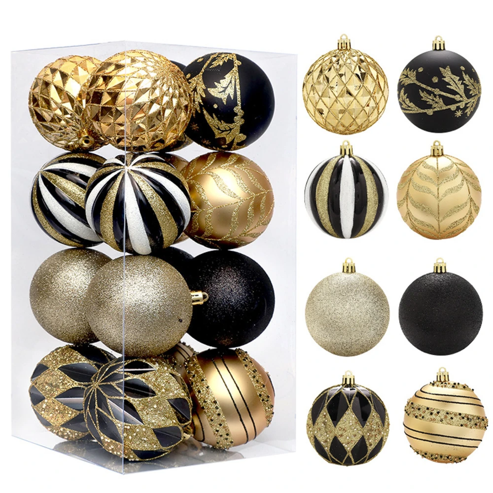 Christmas Ball Ornaments, 16Pcs Christmas Tree Ornaments Set