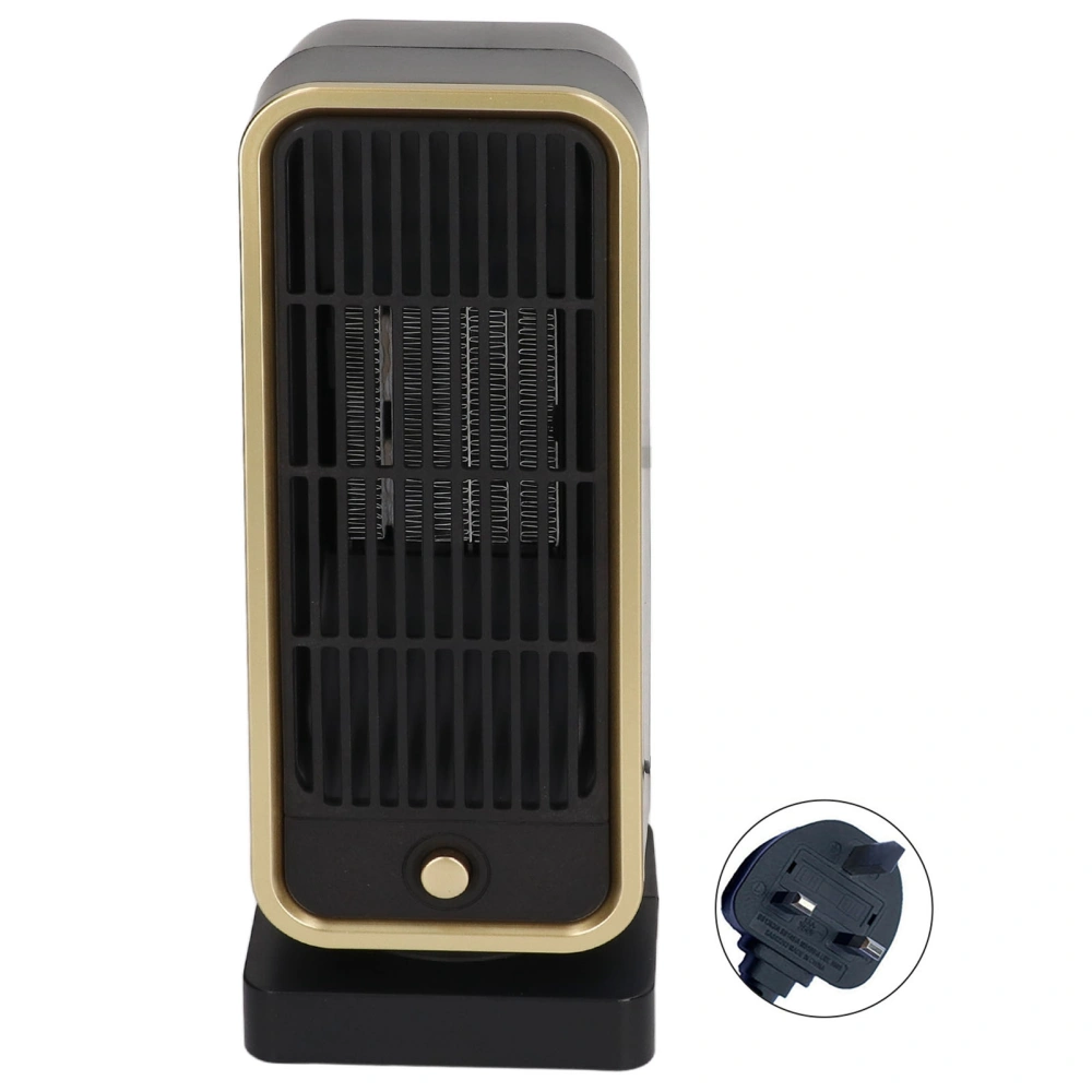 Fan Heater 3S Heating Tilt Protection Energy Saving Silent PTC Ceramic Fan Heater 500W UK Plug 220-250V