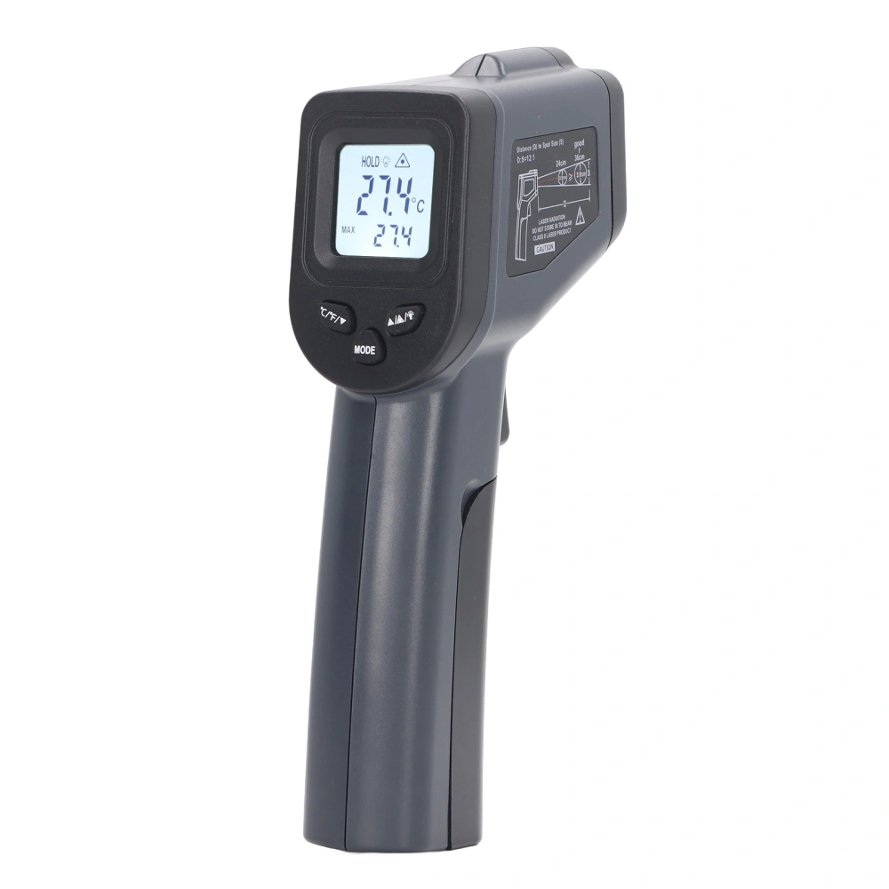 Infrared Thermometer Gun Digital Display Handheld Temperature Tester for Cooking Industry