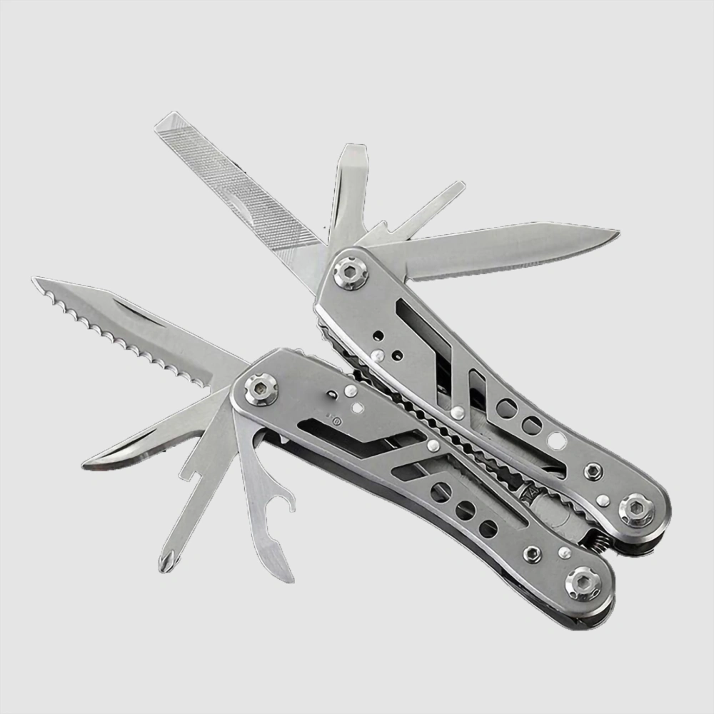 Multifunctional Pliers Portable Folding Stainless Steel Camping Pliers for Outdoor Survival