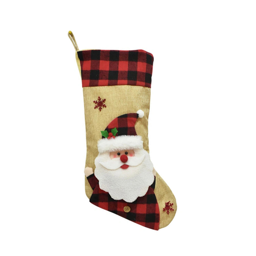 Christmas Stockings, 3D Cartoon Santa/Snowman/Deer/Gnome Stocking