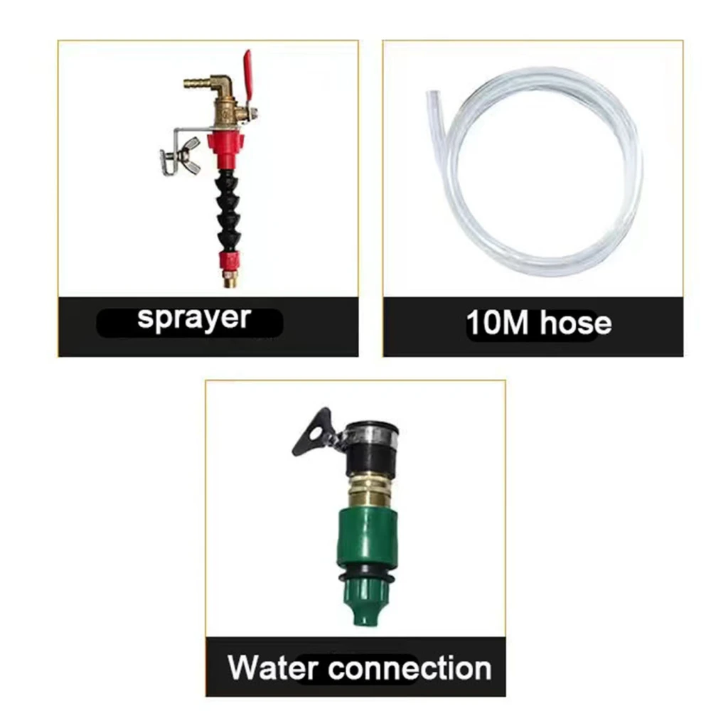 Misting System Water Sprayer for Cutting Machine Dust Remover Water Sprayer for Marble Brick Tile Cutting Machine Grinder