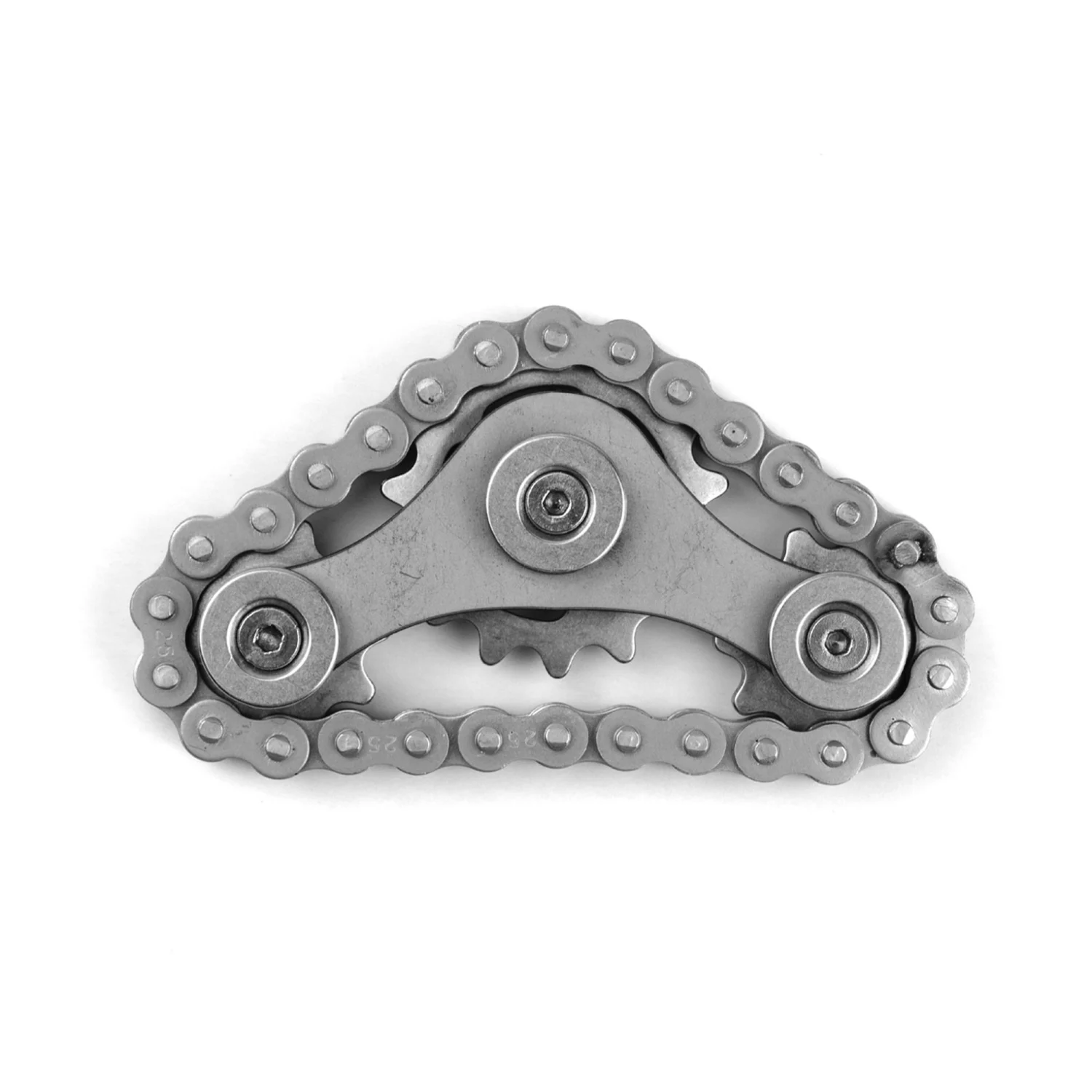 Stainless Steel Fidget Spinners Stress Relief EDC Metal Gyro Toy