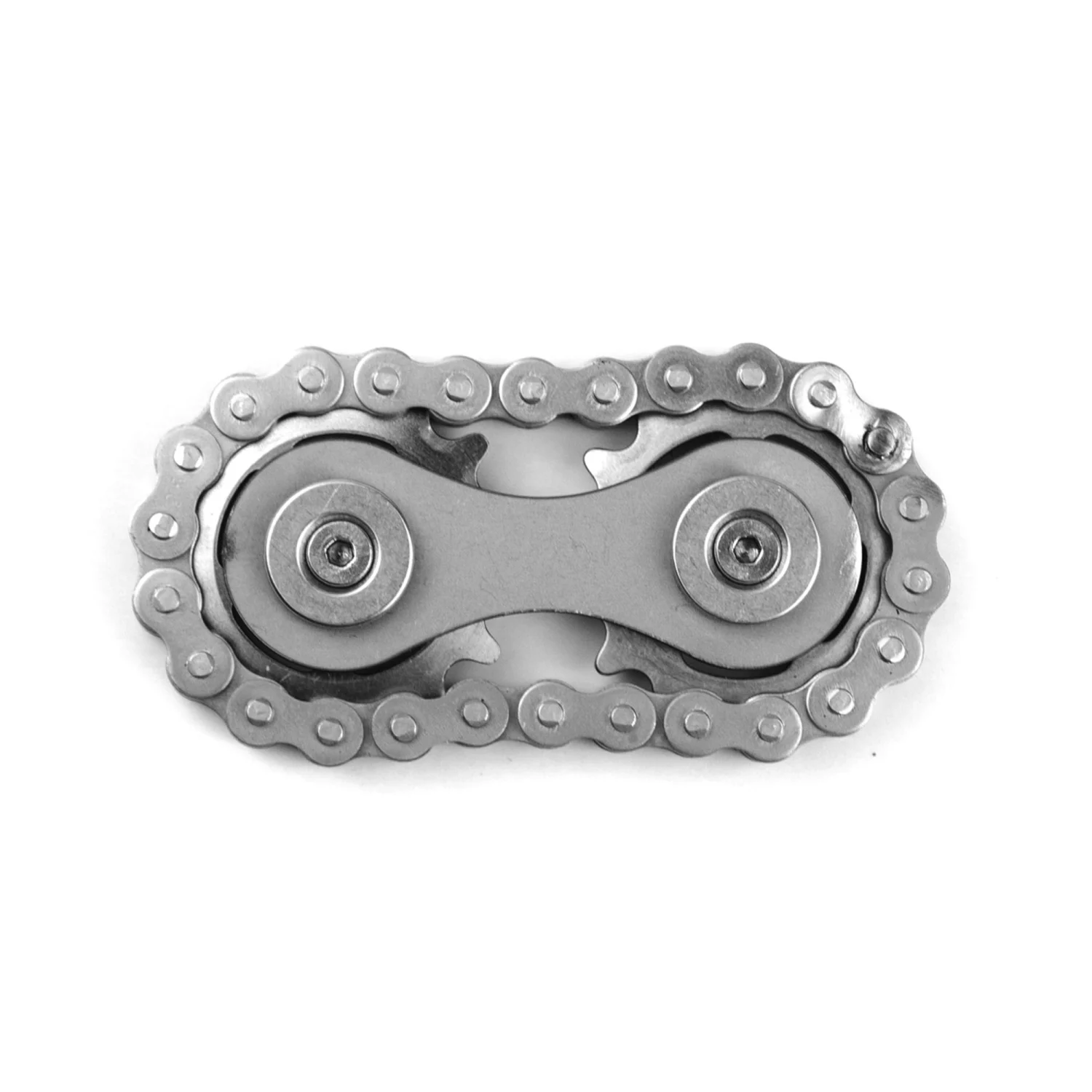 Stainless Steel Fidget Spinners Stress Relief EDC Metal Gyro Toy