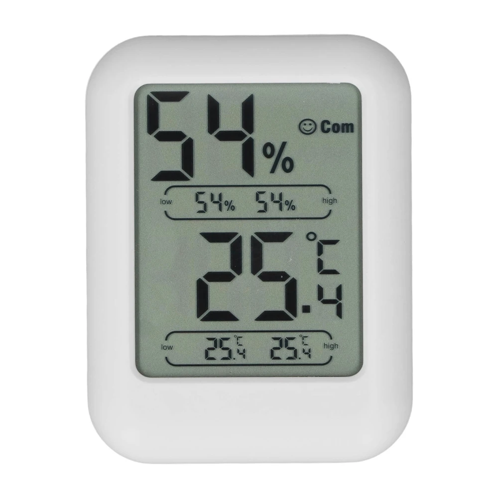 Thermometer Large Screen Digital Display Magnetic Temperature Gauge Hygrometer for Home School Office