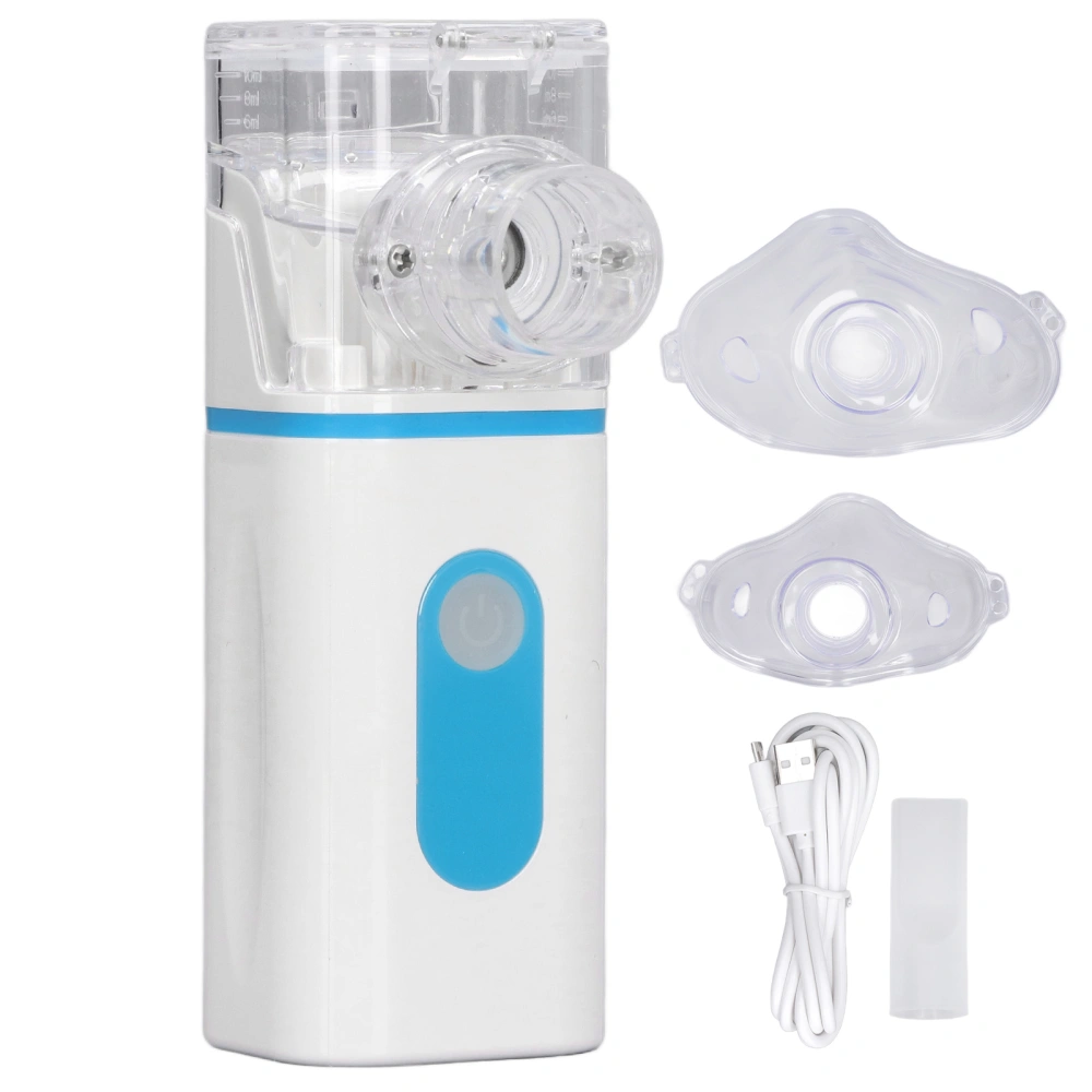 Mini Portable Nebulizer Handheld Machine for Adults Kids Quiet Travel Household Use Ultrasonic Cool Mist Steam Inhaler