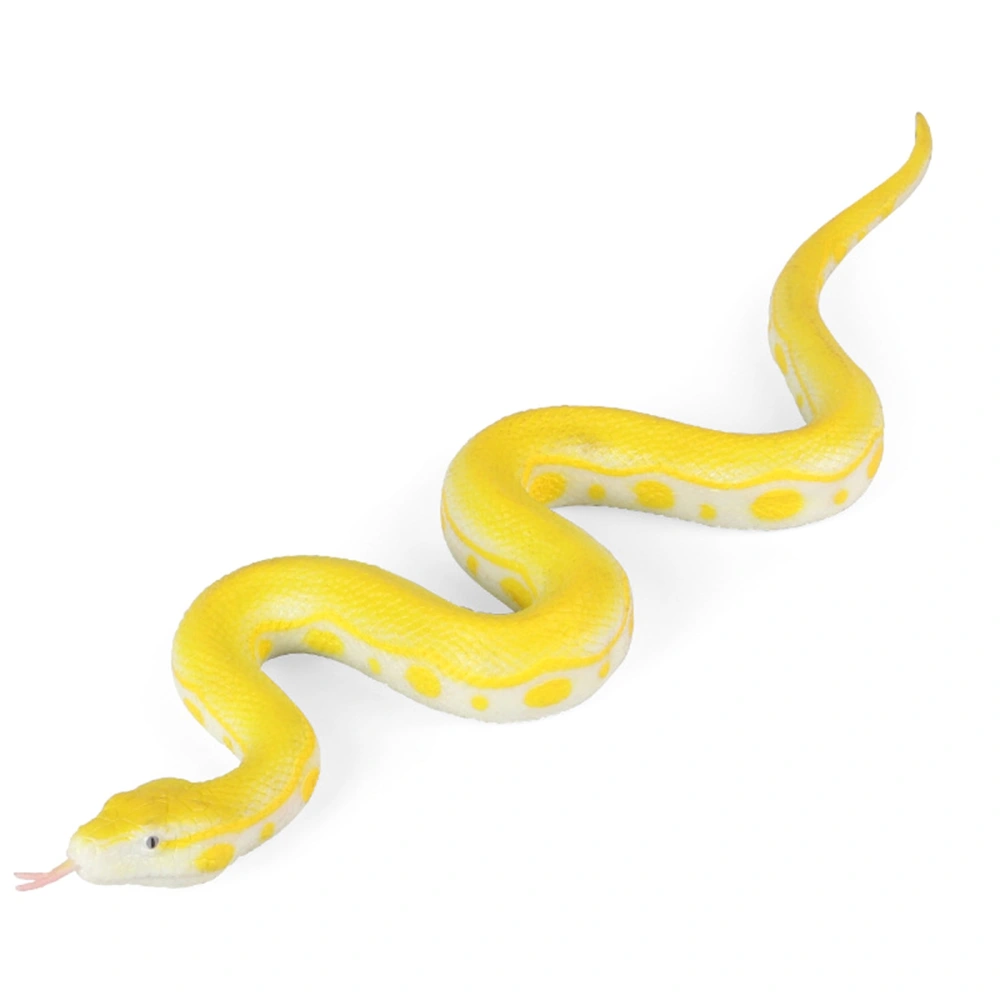 Realistic Fake Snakes Plastic Snake Toy Figure Halloween Prank Props