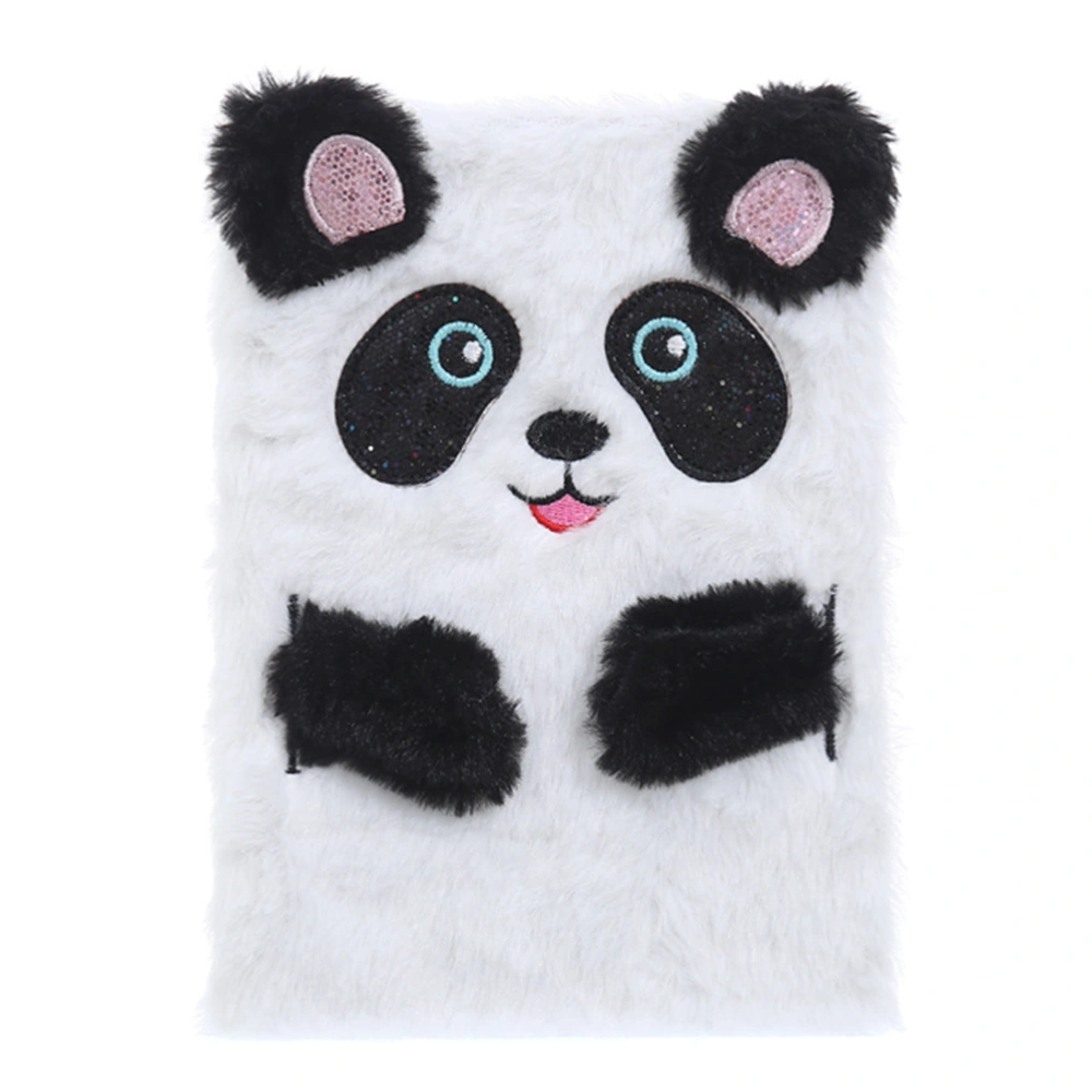 Fluffy Plush Cartoon Notebook Cute Diary Book Notepad Travel Journal Book for Students