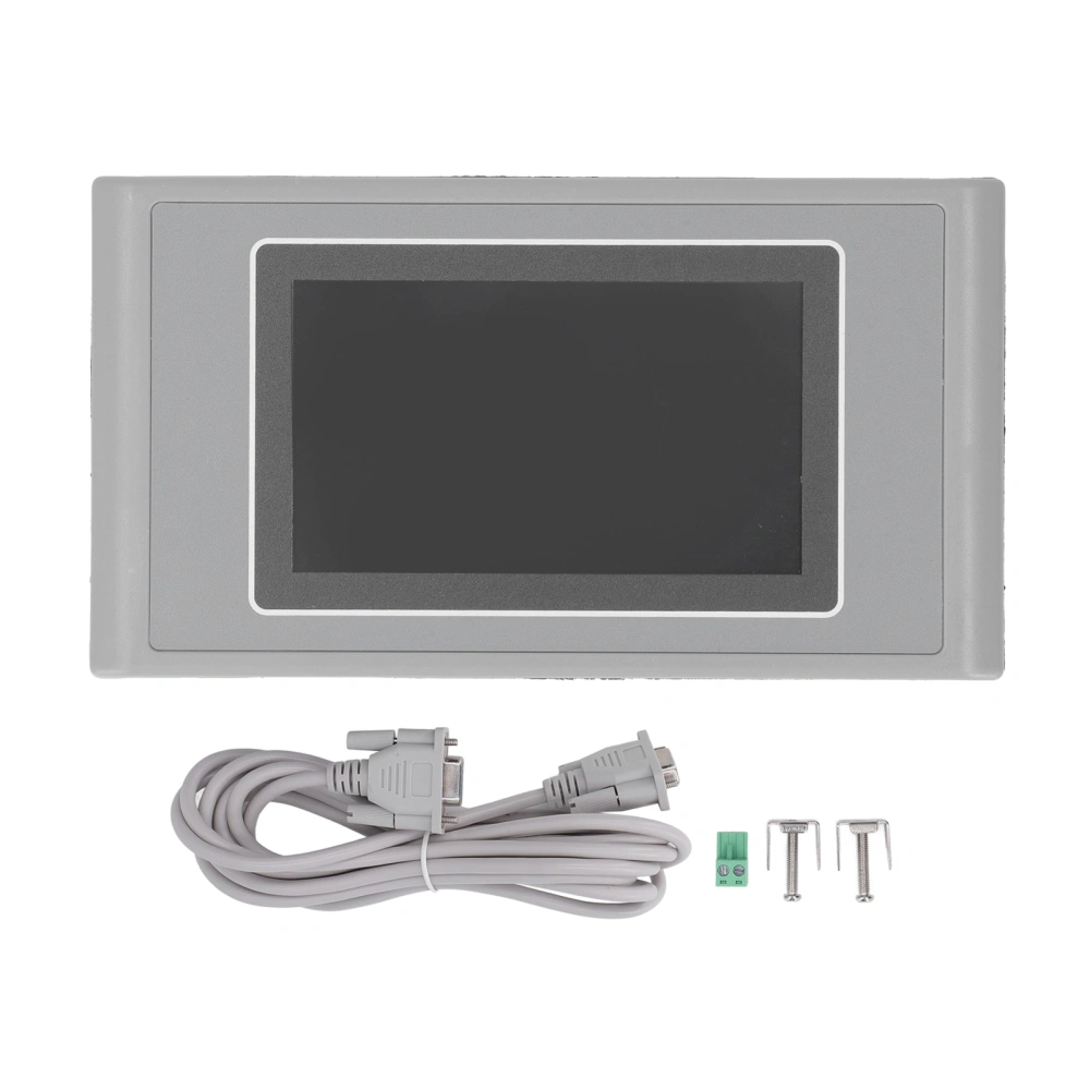 HMI Touch Screen 4.3in Color Human Machine Interface High Precise Fast Running Speed Industrial Touch Screen 24V