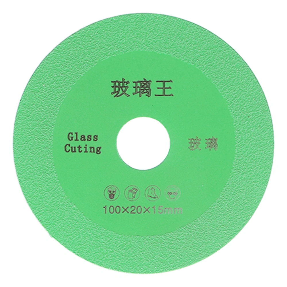 Glass Cutting Disc 4in Diamond Cutter Wheel Grinding Saw Blade for Ceramic Brick