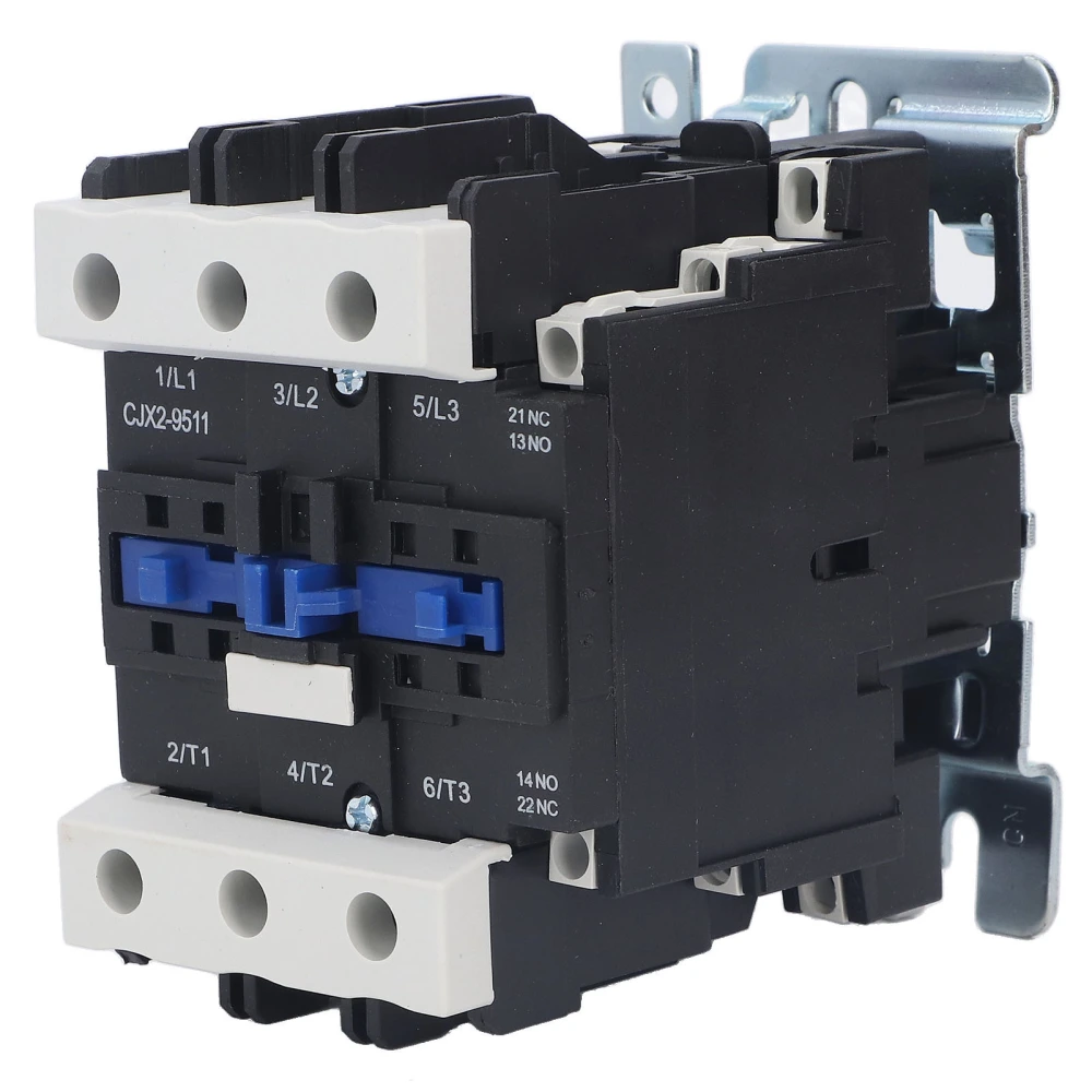 95A Electric Contactor Silver Alloy Contact Industrial AC Contactor for Power Equipments AC110V