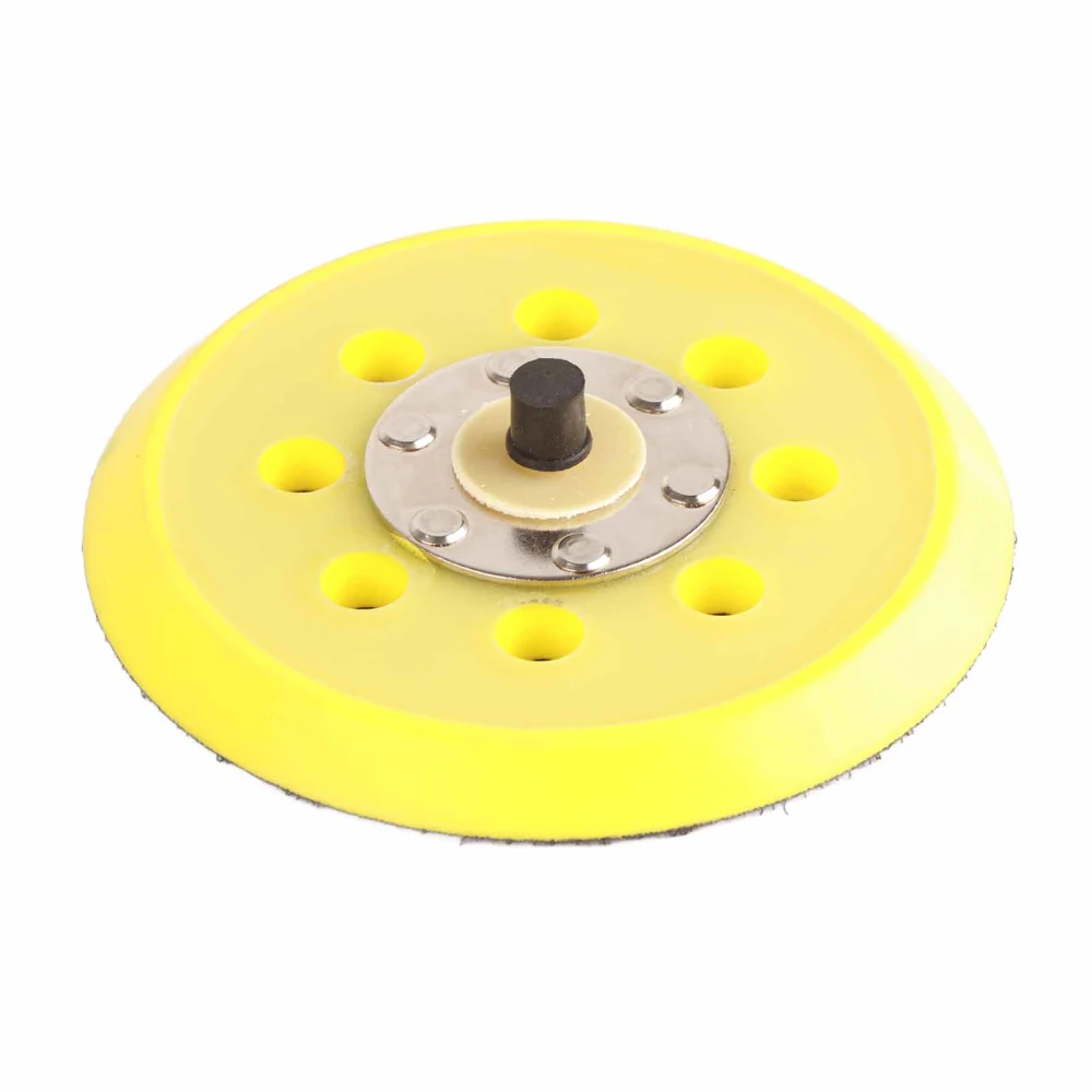 5in 8 Holes Sanding Pad Self Adhesive Polisher Sander Backing Plate Pneumatic Sanding Pad