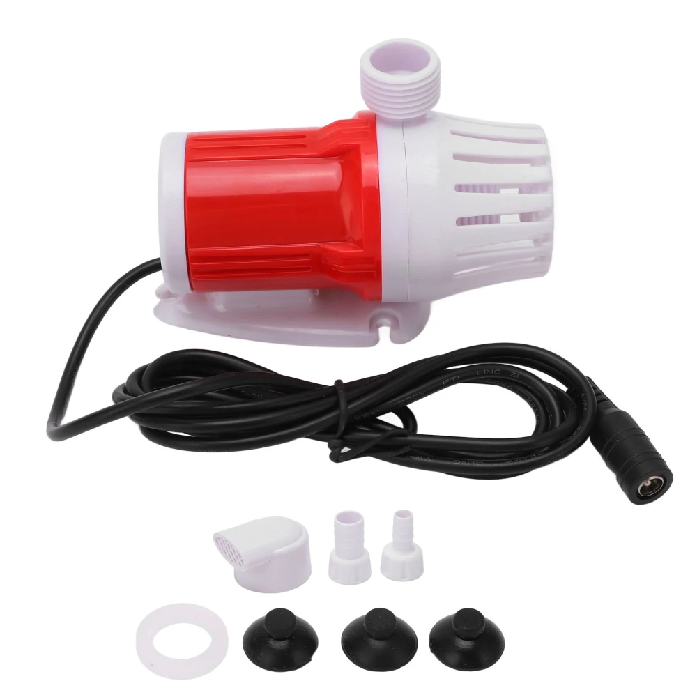 Booster Pump Water Circulating Brushless 1200L/h 20W DC12V for Fish Tank Aquarium