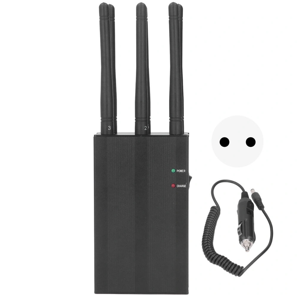 6 Channel Handheld Signal Jammer Radius 15m Blocking Signal Jammer