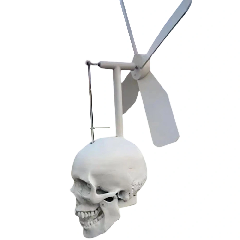 Halloween Skull Head Windmill for Yard/Garden/Decor Decoration